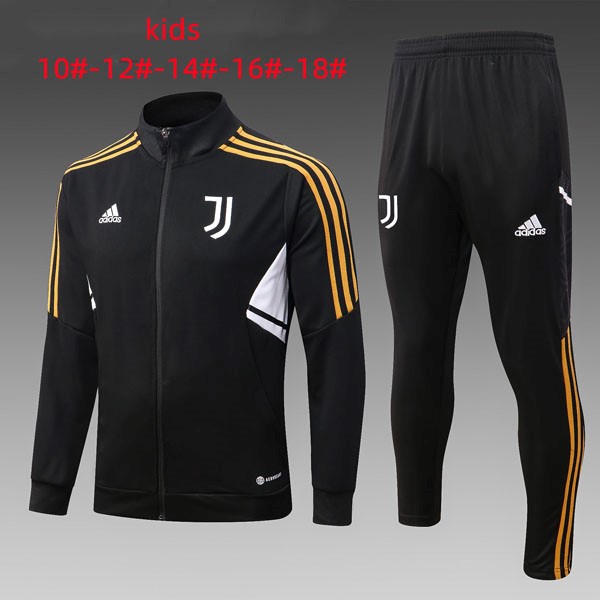 Ninos Chandal Juventus 2022-2023 Negro